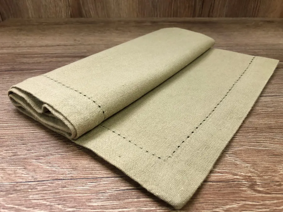 Guardanapo Linho Ajour · Fendi Escuro · Fendi Escuro