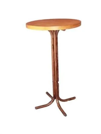 Mesa Bistrô Alta Envelhecida · Ø 90 cm