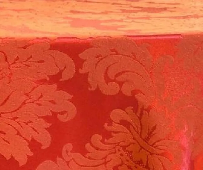 Toalha Adamascado · Vermelho