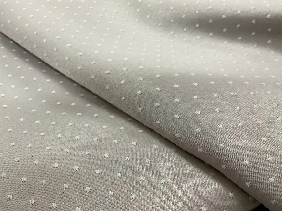 Toalha Jacquard Pois · Prata · Prata · Ø 3,20 m