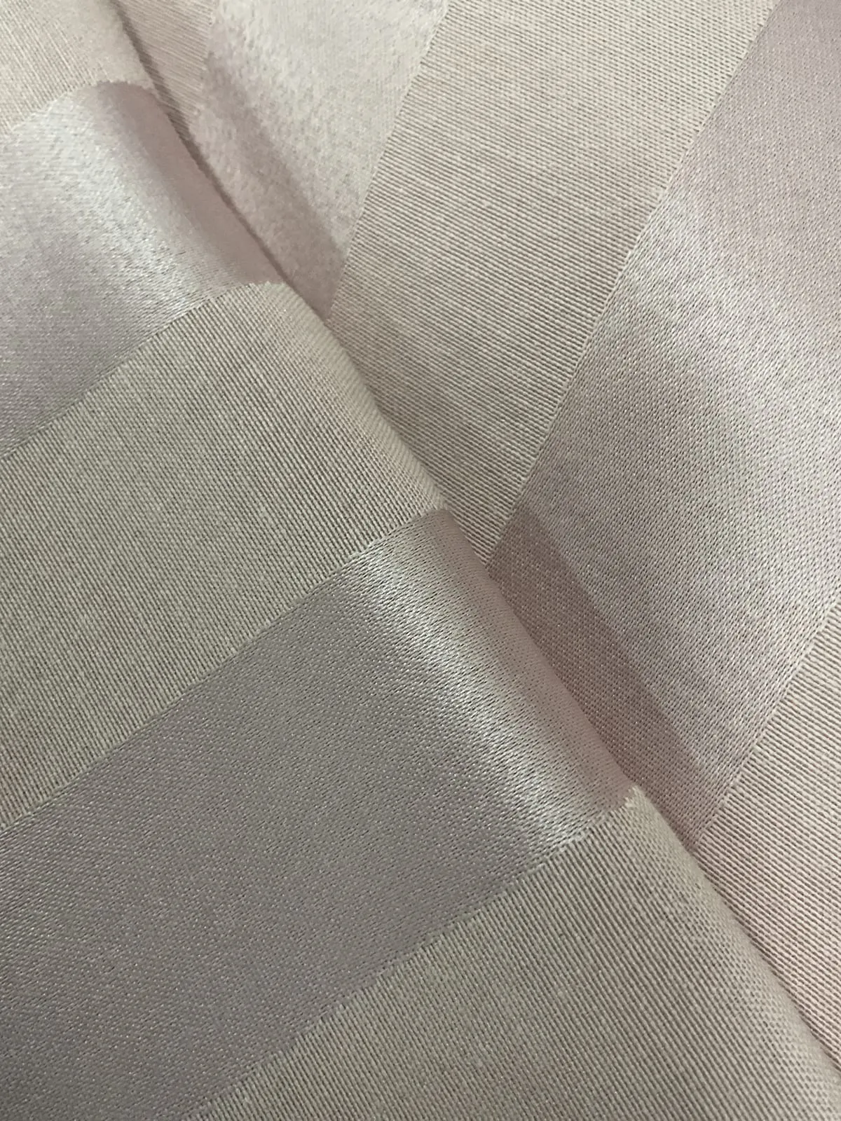 Toalha Jacquard Listras · Rosa Pele